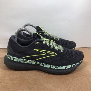 Brooks Womens Glycerin 19 Green/ Black Running Shoes Sneakers Size 8.5 B